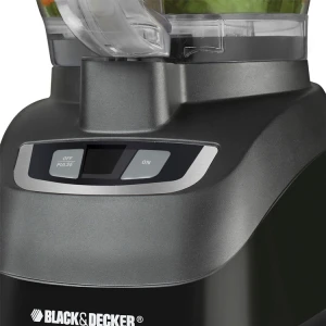 BLACK & DECKER 8-CUPS FOOD PROCESSOR BLACK 120VAC-450W MAX | FP1600B - Image 