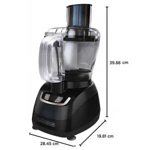BLACK & DECKER 8-CUPS FOOD PROCESSOR BLACK 120VAC-450W MAX | FP1600B - Image 