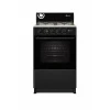 4 Burners gas range black