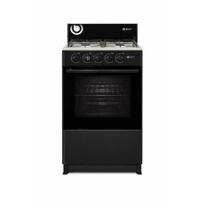 4 Burners gas range black