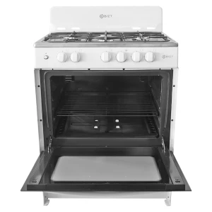 BIZT 30" 5 BURNER GAS RANGE W/OVEN WHITE | GST3051WCO - Image 