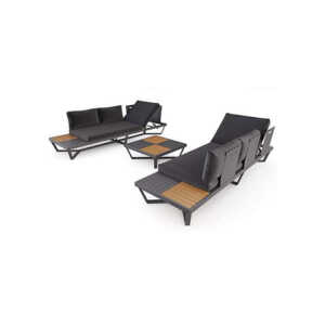 SOLEA OUTDOOR LOUNGE SET 3 PIECES | KM1340 - Image 