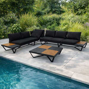 SOLEA OUTDOOR LOUNGE SET 3 PIECES | KM1340 - Image 