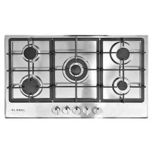 GLOBAL 5 BURNERS BUILT-IN  STAINLESS STEEL GAS COOKTOP | L0423011 - Image 