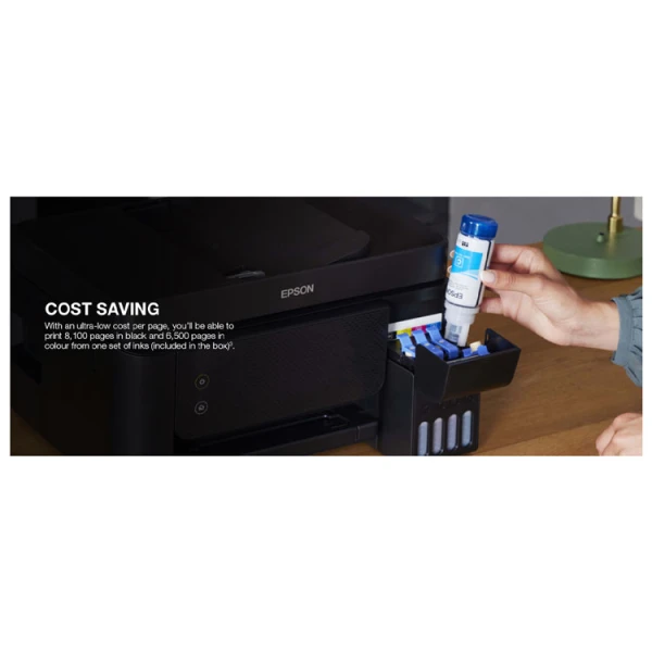EPSON ECOTANK A4 USB-WIFI INK TANK PRINTER  | L1250 - Image 