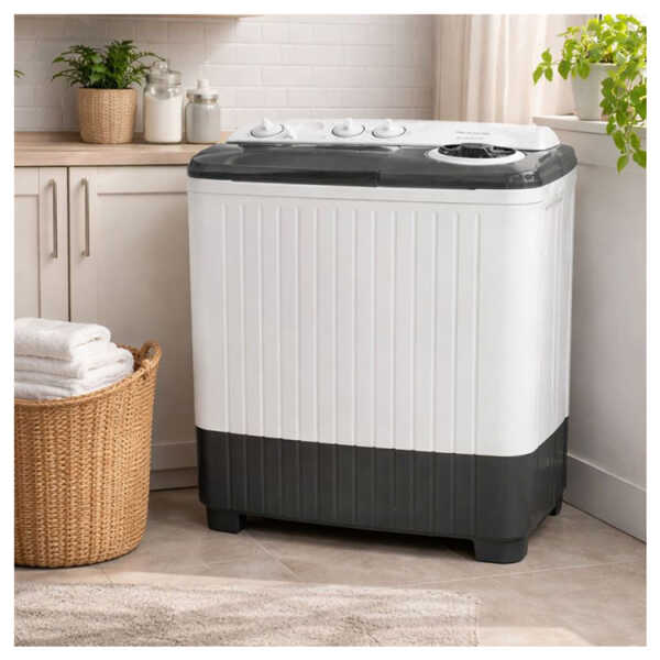 MILEXUS 9KG SEMI-AUTOMATIC WASHING MACHINE  | MLWM9KG - Image 