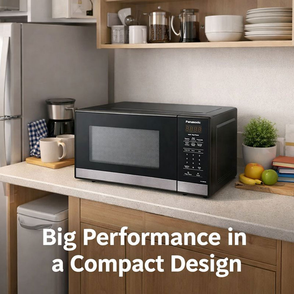 The Best Panasonic countertop microwave, black/silver | NN-SB43QSRPH