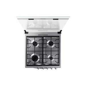 SAMSUNG 24" 4-BURNERS GAS RANGE SILVER | NX24BG45411VAP - Image 