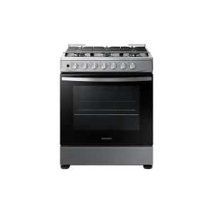 SAMSUNG 30" 6-BURNERs GAS RANGE, SILVER | NX52D3000MV/AX - Image 