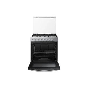 SAMSUNG 30" 6-BURNERs GAS RANGE, SILVER | NX52D3000MV/AX - Image 