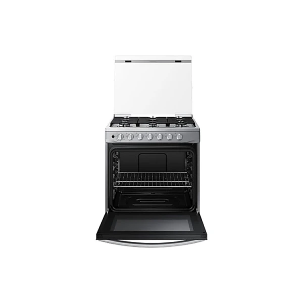 SAMSUNG 30" 6-BURNERs GAS RANGE, SILVER | NX52D3000MV/AX - Image 
