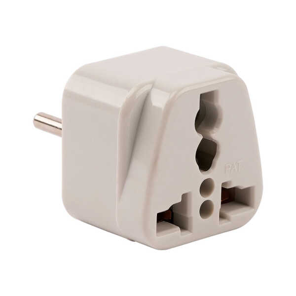 NIPPON AMERICA MULTI PLUG ADAPTER ROUND PIN TO | P-522 - Image 