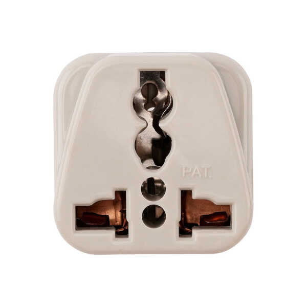 NIPPON AMERICA MULTI PLUG ADAPTER ROUND PIN TO | P-522 - Image 