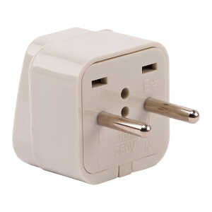 NIPPON AMERICA MULTI PLUG ADAPTER ROUND PIN TO | P-522 - Image 