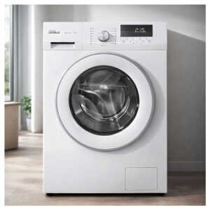 PREMIUM 11KG FRONT LOAD WASHER WITH HEATING ELEMENT WHITE | PWMF115XW - Image 