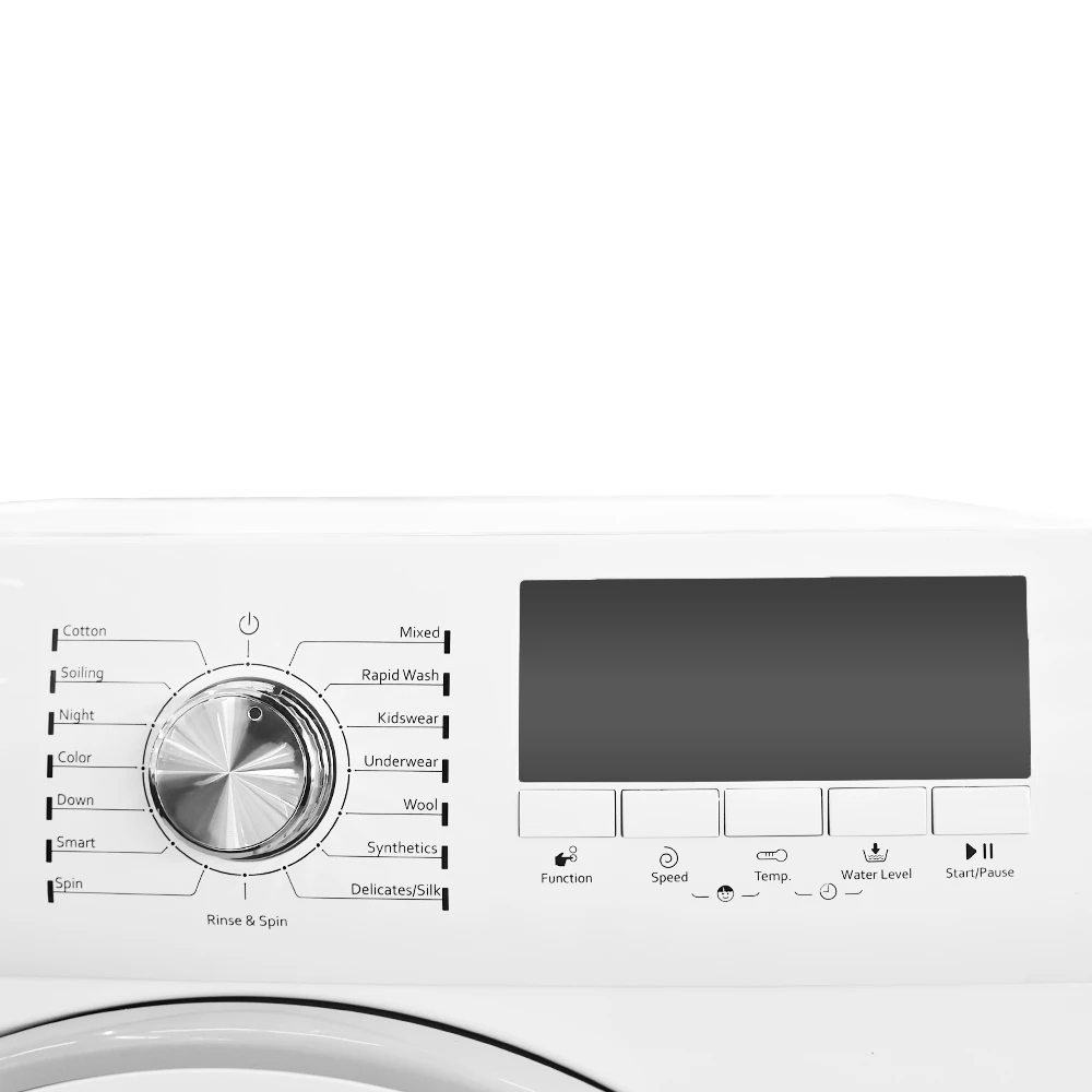 11kg Front Load Washer with Warm Water Function, White