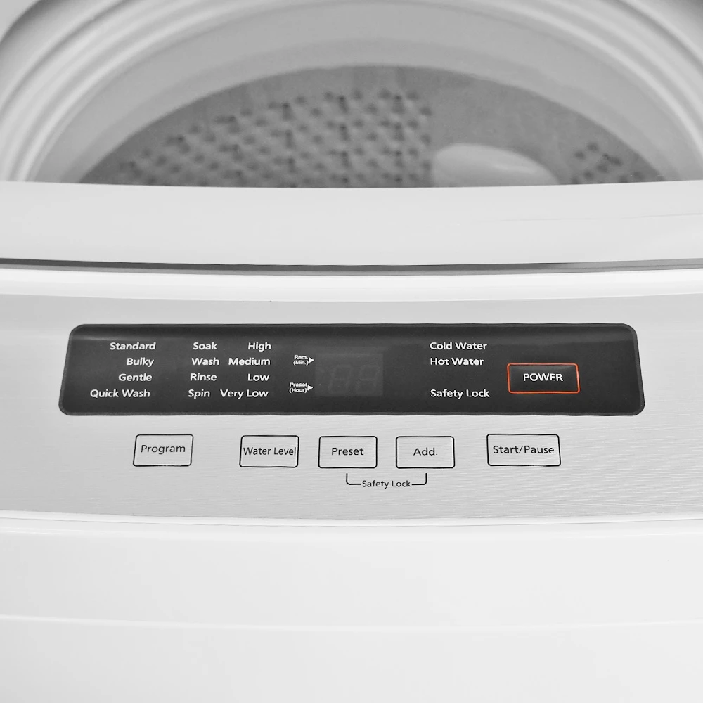 Premium 11KG Top Load Washer with Advanced Impeller - White Finish