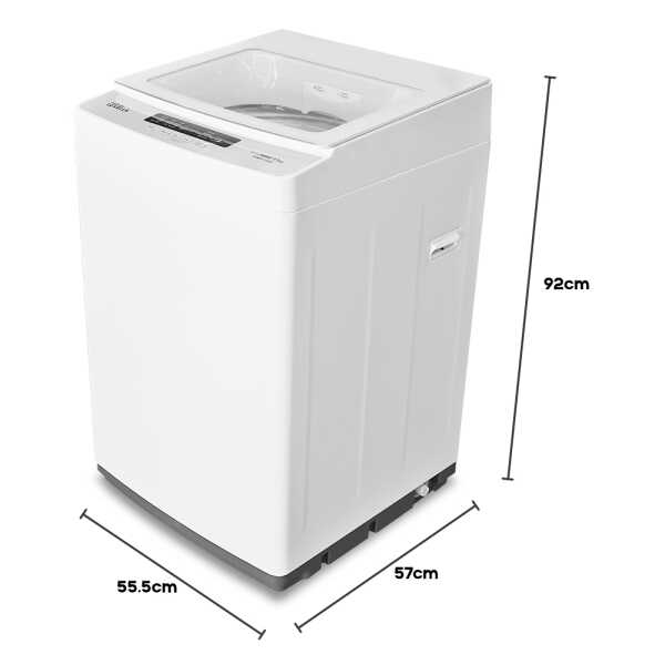 PREMIUM 11KG TOP LOAD WASHER WITH IMPELLER WHITE | PWMT1115XW - Image 