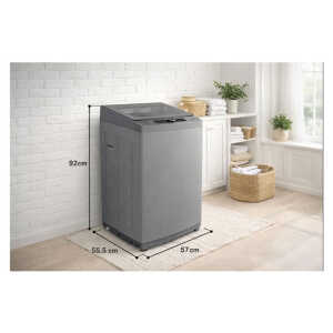 PREMIUM 11KG TOP LOAD WASHER WITH IMPELLER GREY | PWMT1116XS - Image 