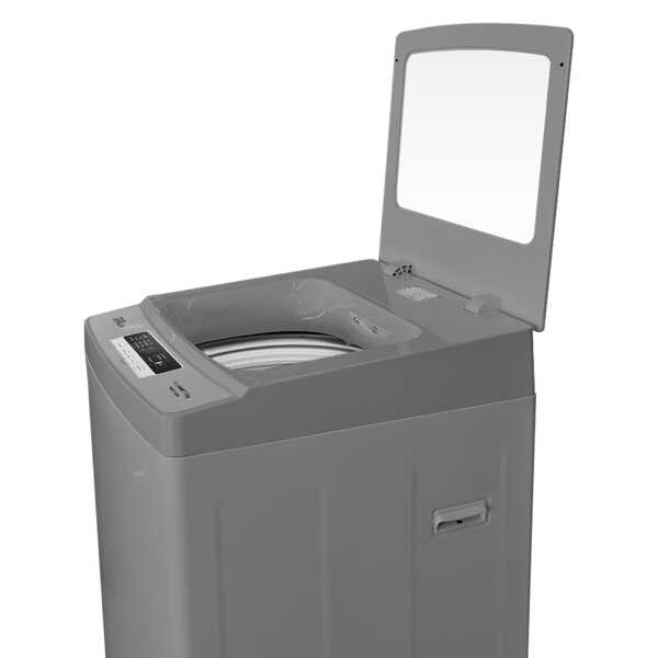 PREMIUM 14KG TOP LOAD WASHER WITH IMPELLER GREY | PWMT1416XS - Image 