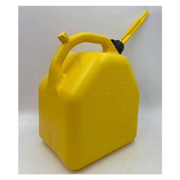 DIESEL CAN 5.30 GALLON , YELLOW | SCE-07649 - Image 