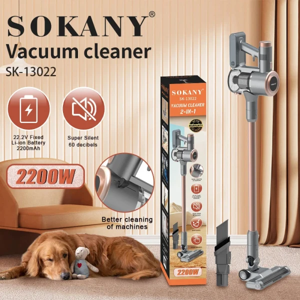 SOKANY VACUUM CLEANER 2 IN 1 3000W | SK-13022 - Image 