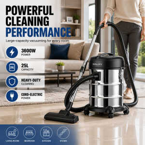 SOKANY VACUUM CLEANER 25LTR 3600W | SK-13025 - Image 