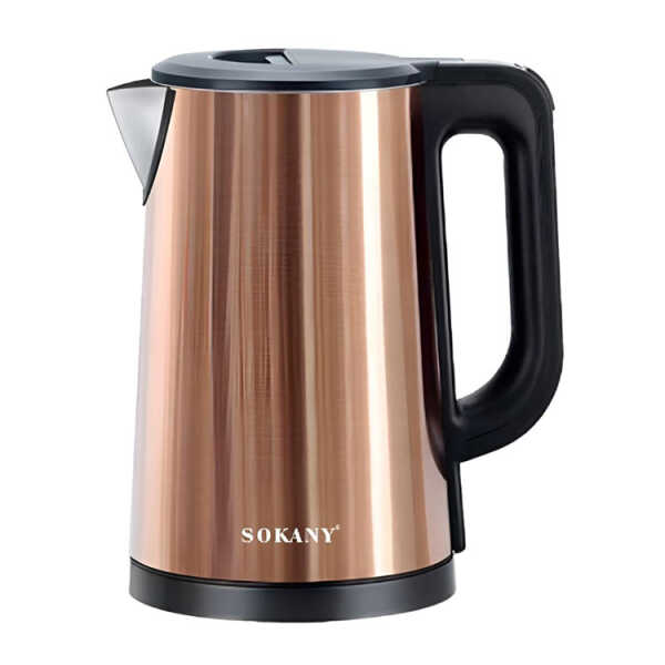 SOKANY 2.5L CORDLESS ELECTRIC KETTLE 110V-50HZ-60HZ ASSORTED COLORS | SK-SH1088 - Image 