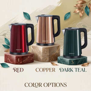 SOKANY 2.5L CORDLESS ELECTRIC KETTLE 110V-50HZ-60HZ ASSORTED COLORS | SK-SH1088 - Image 