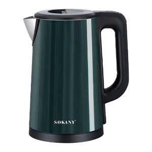 SOKANY 2.5L CORDLESS ELECTRIC KETTLE 110V-50HZ-60HZ ASSORTED COLORS | SK-SH1088 - Image 