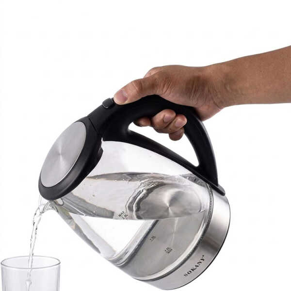 SOKANY 2L CORDLESS ELECTRIC KETTLE 110V-1800W | SK-SH1098 - Image 