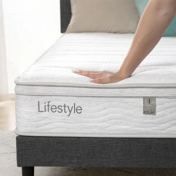 LIFESTYLE 150X190X30 EURO-TOP MATTRESS IN A BOX | ST807-150X190 - Image 