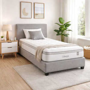 LIFESTYLE SINGLE 90X200X30CM EURO-TOP MATTRESS IN A BOX | ST807-90X200 - Image 