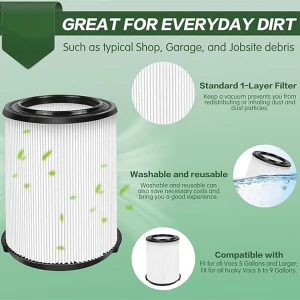 RIDGID 2PACKVF4200 WET/DRY VACUUM FILTER | 0000108019 - Image 
