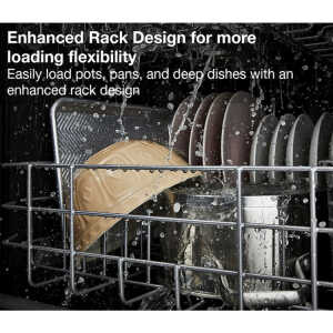 WHIRLPOOL 24" BUILT-IN DISHWASHER SS + SS CABIN | WDT730HAMZ - Image 