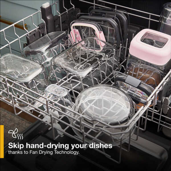 WHIRLPOOL 24" BUILT-IN DISHWASHER SS + SS CABIN | WDT730HAMZ - Image 