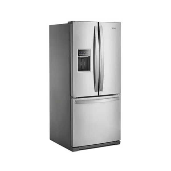 WHIRLPOOL 20CU.FT WIDE FRENCHDOOR REFRIGERATOR, SS | WRF560SEHZ - Image 