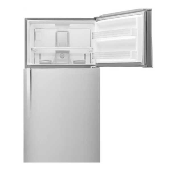 WHIRPOOL 22 CU.FT TOP FREEZER AUTOMATIC DEFROST MONOCHROMATIC STAINLESS STEEL REFRIGERATOR | WRT541SZDM - Image 