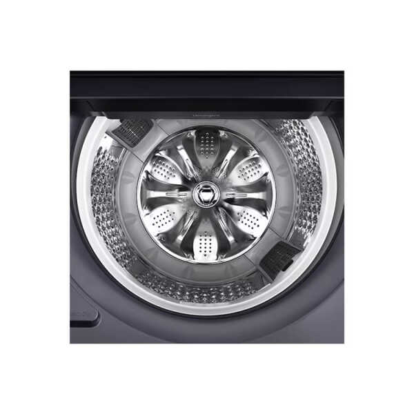 LG 23KG TOP LOAD WASHER WITH IMPELLER ONYX BLACK | WT23OBTX6 - Image 