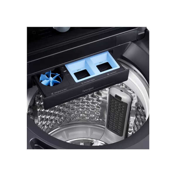LG 23KG TOP LOAD WASHER WITH IMPELLER ONYX BLACK | WT23OBTX6 - Image 