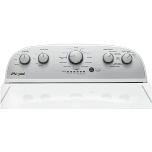 WHIRLPOOL 3.9 CU.FT TOP LOAD WASHER W/ IMPELLER WHITE 120V | WTW4950HW - Image 