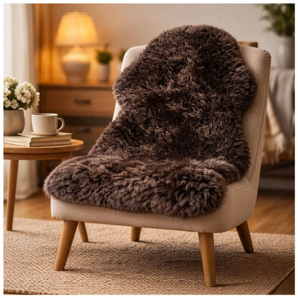 SHEEPSKIN LONG HAIR 90X60 CM RUG | 3008067 - Image 