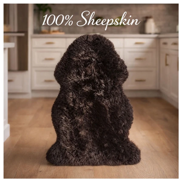 SHEEPSKIN LONG HAIR 90X60 CM RUG | 3008067 - Image 