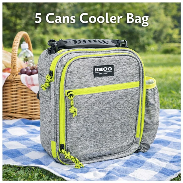 IGLOO 5 CANS COOLER BAG, GREY | 00064992 - Image 