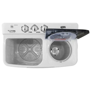 AXXEL 8KG SEMI-AUTOMATIC TWIN TUB WASHING MACHINE 110V WHITE | AWM800 - Image 