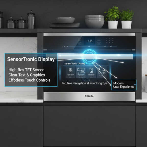 MIELE 24” SINGLE ELECTRIC BUILT-IN STEAM OVEN | DG6600 - Image 