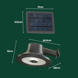 LED SOLAR AREA LAMP 1200 LM | E50505 - Image 