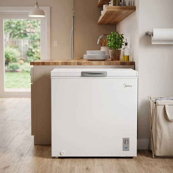 MIDEA 7 CUFT/198L CHEST FREEZER 115V WHITE | MD-RC07-F01 - Image 