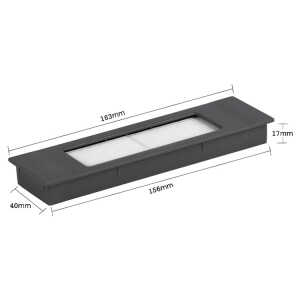 2PCS HEPA FILTER FOR N10 ECOVAC DEEBOT VACUUM CLEANER | N10-HEPAF - Image 