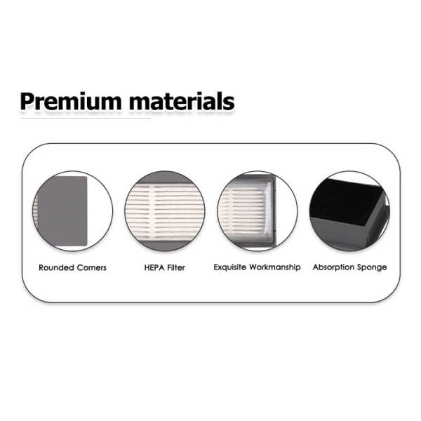 2PCS HEPA FILTER FOR N10 ECOVAC DEEBOT VACUUM CLEANER | N10-HEPAF - Image 